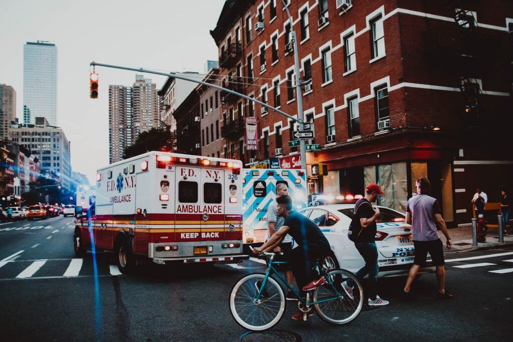 ambulance in New York